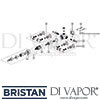 Bristan Regency2 Dual Control Shower Valve Rigid Riser Spares